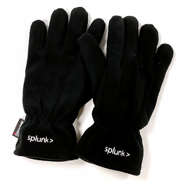 gloves with splunk logo
