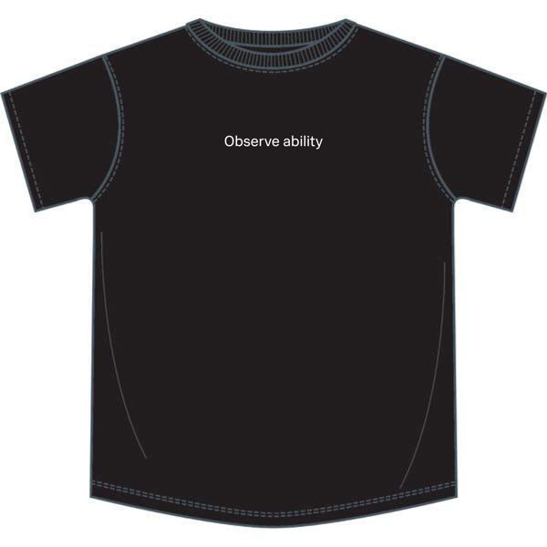 observe ability t-shirt slogan